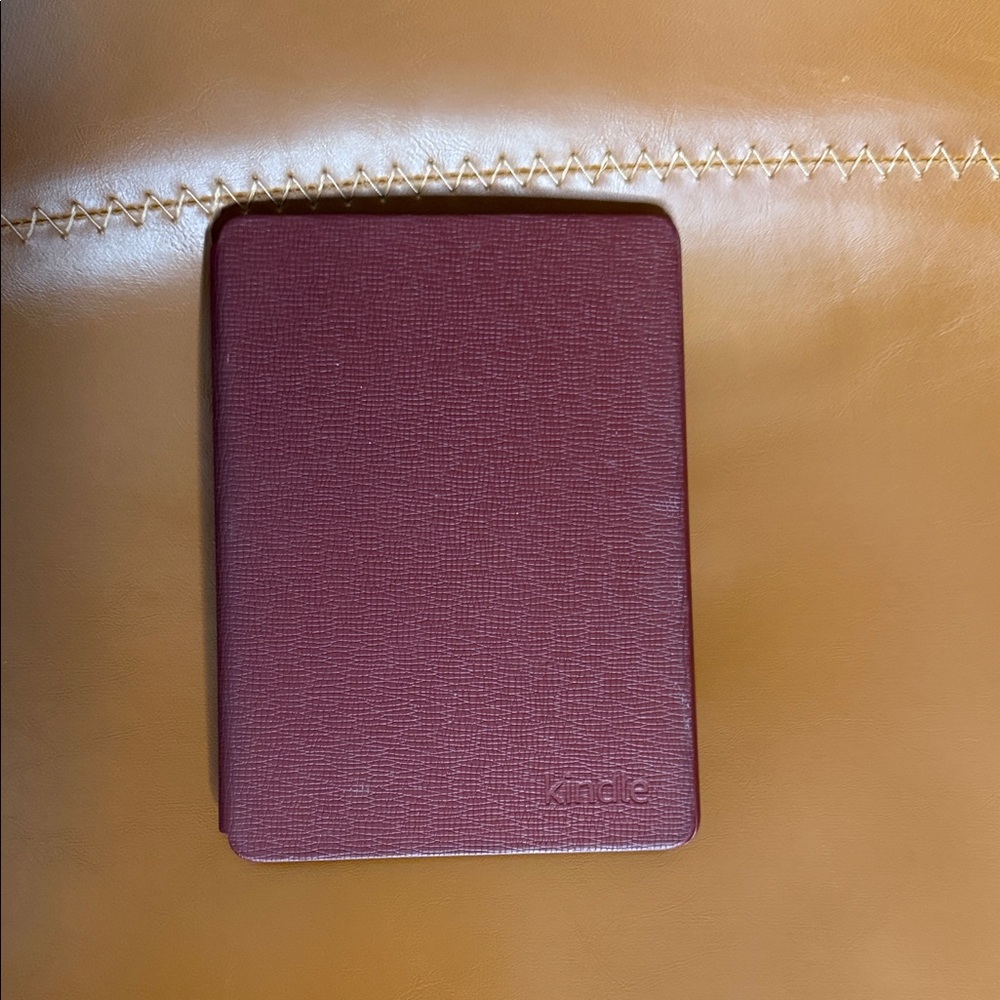 Burgundy Kindle Cover
